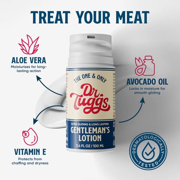Dr.Tuggs Gentleman''s Masturbation Lotion 3.4 oz. - Image 2