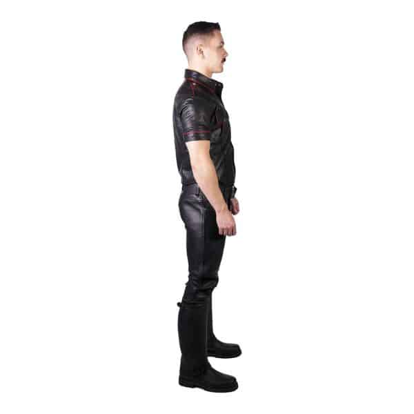 Prowler RED Leather Jeans Black 32 in. - Image 2