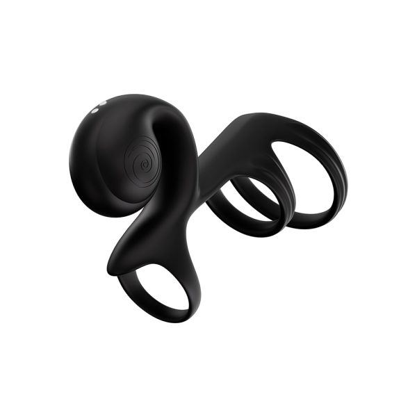 SVibe Snail JOVI Arc Couples Ring Noir Haze - Image 5