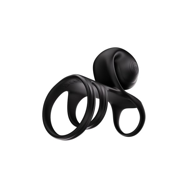 SVibe Snail JOVI Arc Couples Ring Noir Haze - Image 7