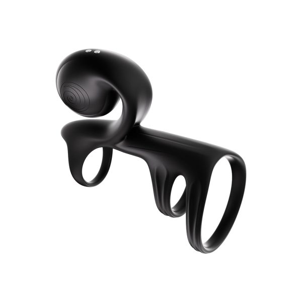 SVibe Snail JOVI Arc Couples Ring Noir Haze - Image 10