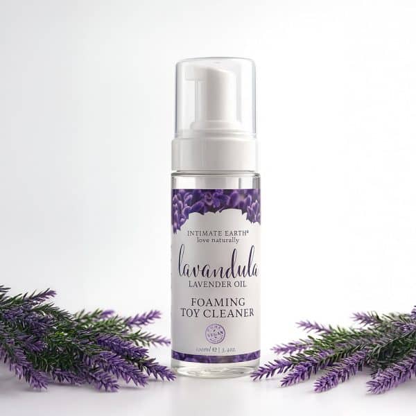 Intimate Earth Lavandula Foaming Toy Cleaner 3.4 oz. - Image 2