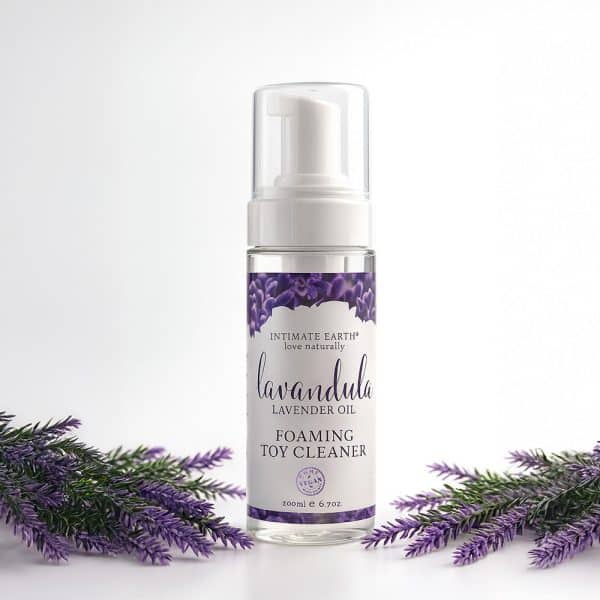 Intimate Earth Lavandula Foaming Toy Cleaner 6.7 oz. - Image 2