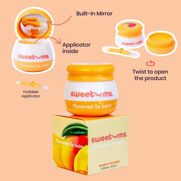Sweetums Mango Flavored Lip Balm - Image 5