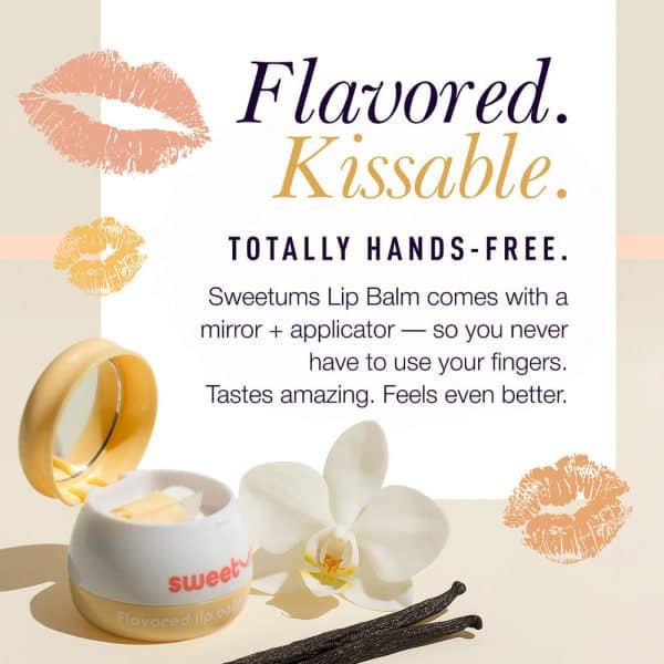 Sweetums Vanilla Flavored Lip Balm - Image 2