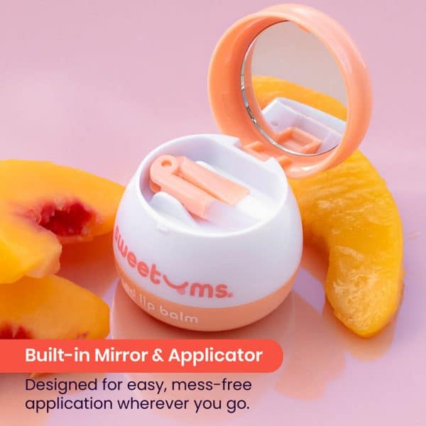 Sweetums Peach Flavored Lip Balm - Image 2