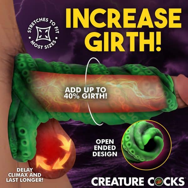 Creature Cocks Tenta Girth Silicone Penis Enhancer - Image 9