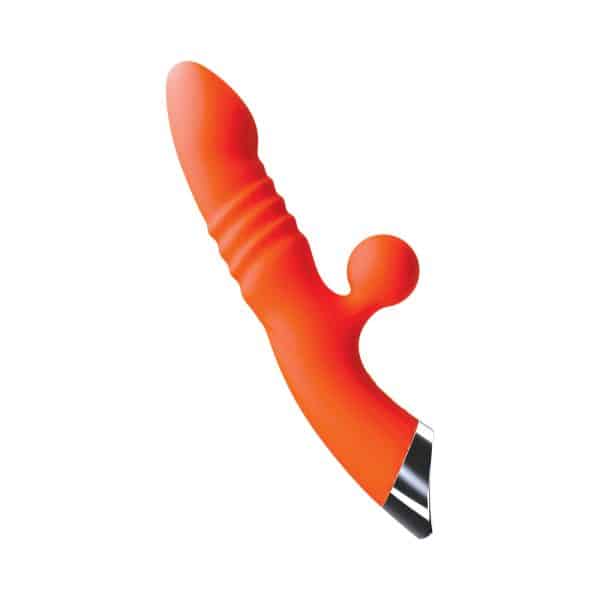 Intruder Thrusting Pleasure Vibe Tangerine - Image 3