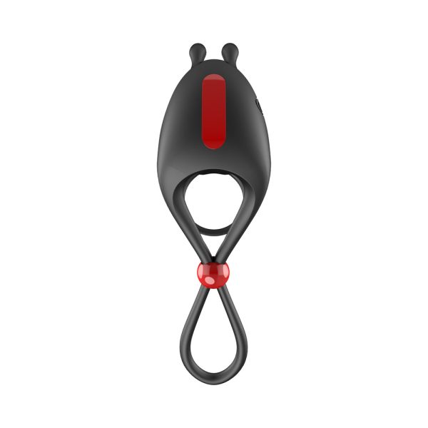 Cockpower Remote Control Cockring&Ball Cinch Black - Image 4