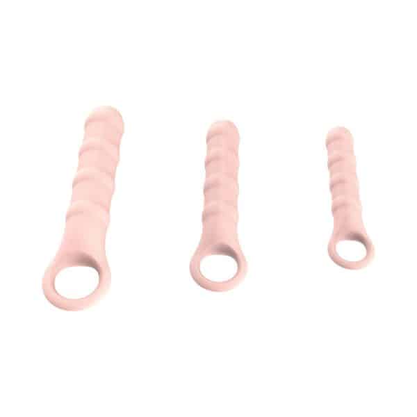 Ass-Sation Anal Wand Training Kit Beige - Image 4