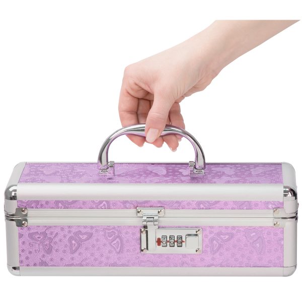 Lockable Toy Box Medium Purple - Image 2