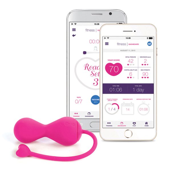 OhMiBod LoveLife Krush Smart Kegel Fitness Pink - Image 4
