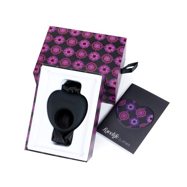 OhMiBod LoveLife Share Vibrating Ring Black - Image 2