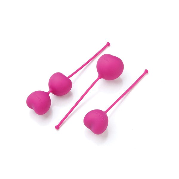 OhMiBod LoveLife Flex Kegel Exerciser 3-Piece Set Pink - Image 3