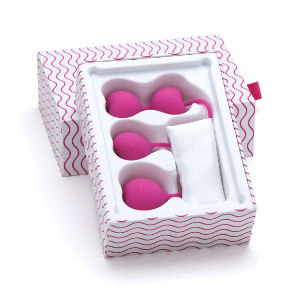 OhMiBod LoveLife Flex Kegel Exerciser 3-Piece Set Pink - Image 2