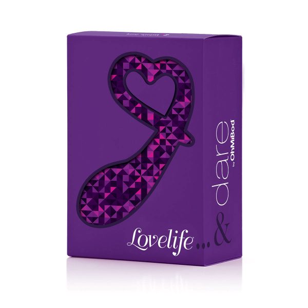 OhMiBod LoveLife Dare Curved Plug Purple - Image 3