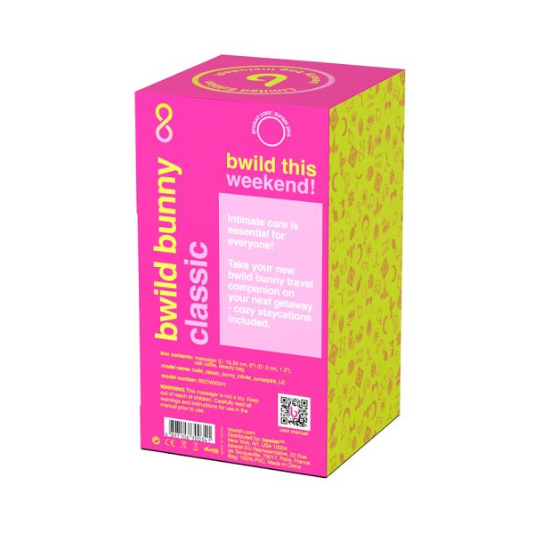 B Swish Bwild Bunny Infinite Limited Edition Vibrator Sunset Pink - Image 6