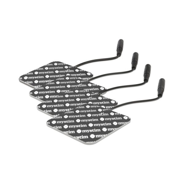 Mystim Replacement Square Electrode Pad 4-Pack - Image 2