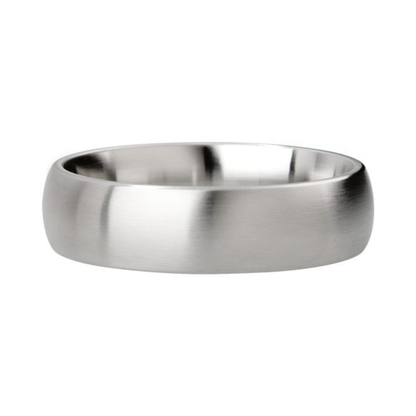 Mystim Earl Brushed Stainless Steel Cock Ring 48mm - Image 3