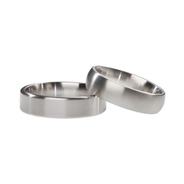Mystim Earl Brushed Stainless Steel Cock Ring 48mm - Image 4