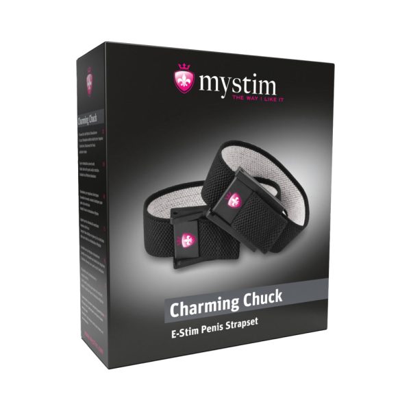 Mystim Charming Chuck 2-Piece Strap Set with 2mm Adapter - Image 4