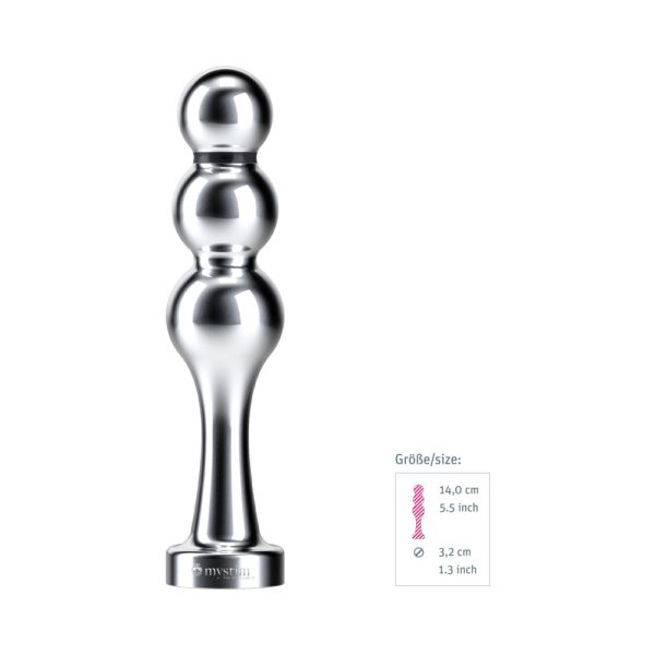 Mystim Bold Boris Dildo Ball Plug - Image 5