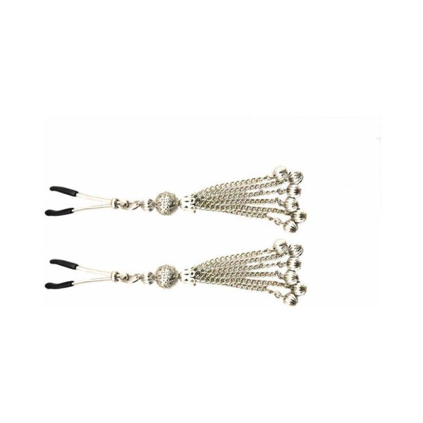 Bijoux de Nip Chain Tassel Nipple Clamps - Image 2
