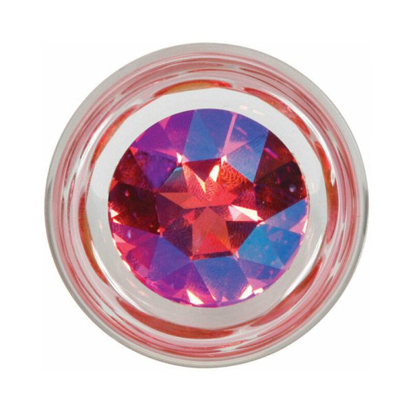 Crystal Delights Pineapple Delight Plug with Gem Pink - Image 2