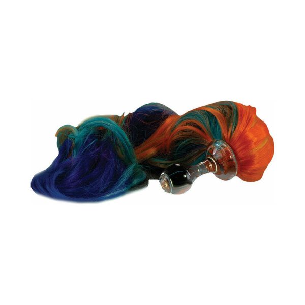 Crystal Delights Minx Pony Tail Plug Rainbow - Image 2