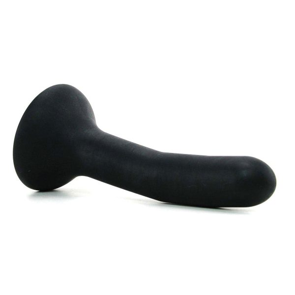 Wet For Her FIVE Small 5.1 in. Dildo Black - Image 2