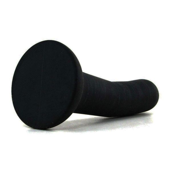 Wet For Her FIVE Medium 5.1 in. Dildo Black - Image 3