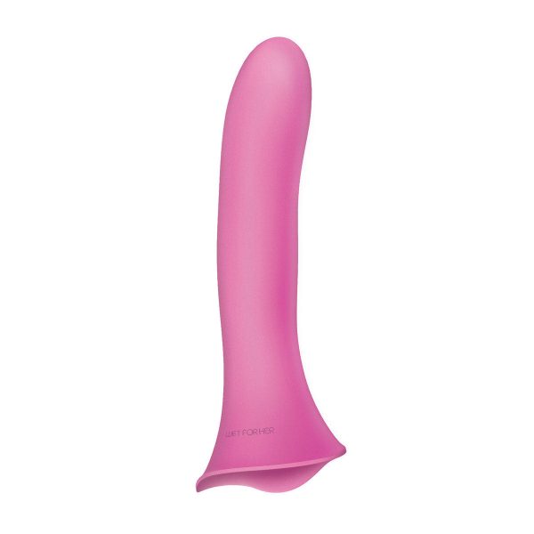 Wet For Her FUSION Large 5.7 in. Dildo Pink - Image 2