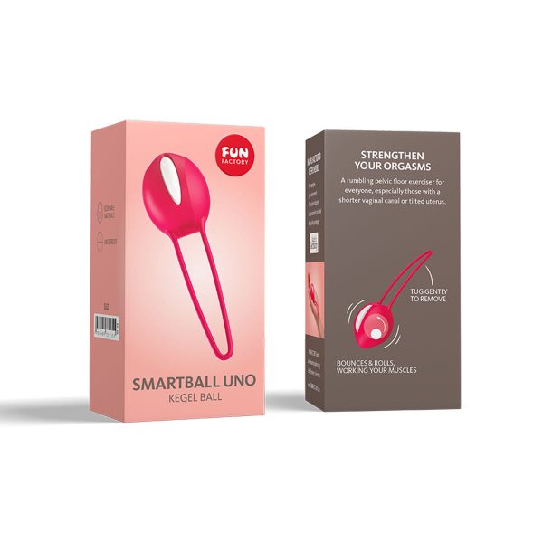 Fun Factory SmartBall Uno Kegel Ball India Red - Image 7