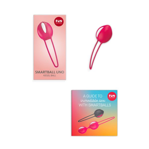 Fun Factory SmartBall Uno Kegel Ball India Red - Image 3
