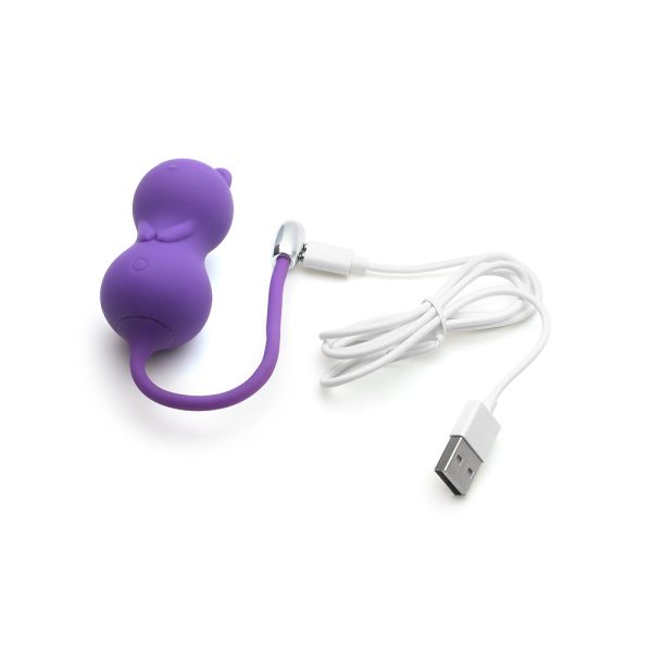 Emojibator Kitty Cat Kegel Ball Vibrator - Image 3
