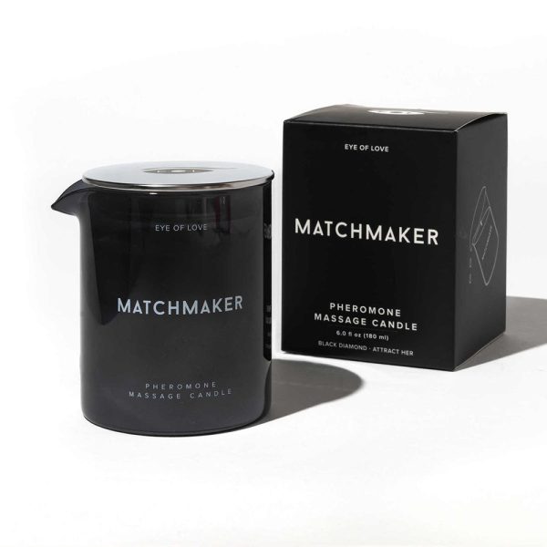 Eye of Love Matchmaker Black Diamond Attract Her Massage Candle - Image 2
