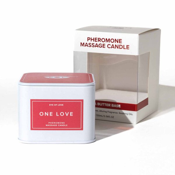 Eye of Love One Love Attract Him Pheromone Massage Candle - Image 2
