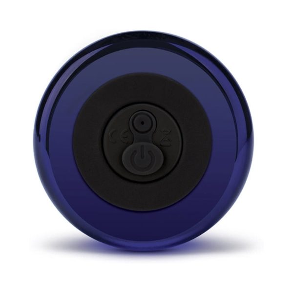 Glas 3.5 in. Rechargeable Remote-Controlled Vibrating Beaded Butt Plug - Image 5