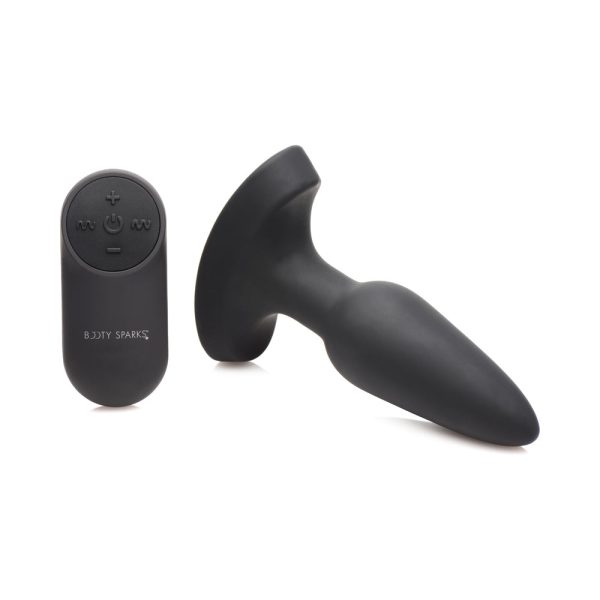 Booty Sparks Laser Heart Anal Plug with Remote Small - Image 2