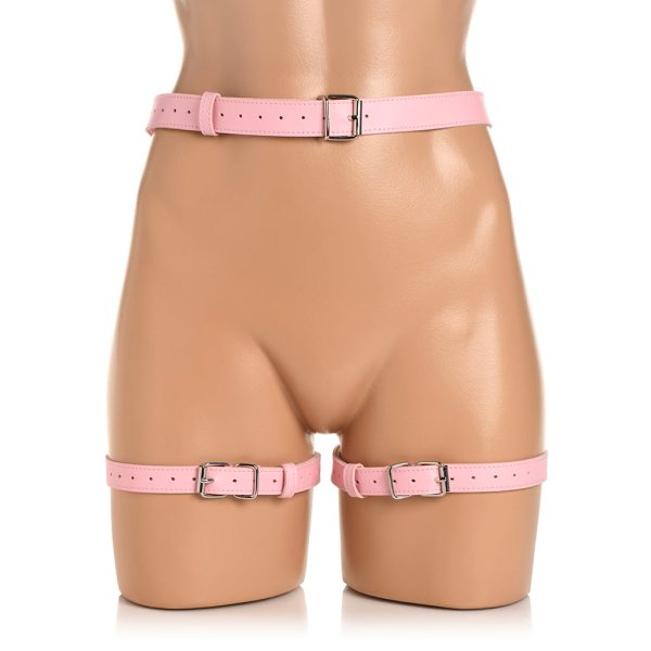 STRICT Bondage Harness with Bows Pink M/L - Image 10