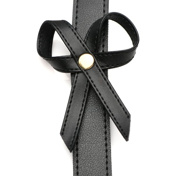 STRICT Bondage Harness with Bows Black XL-2XL - Image 4