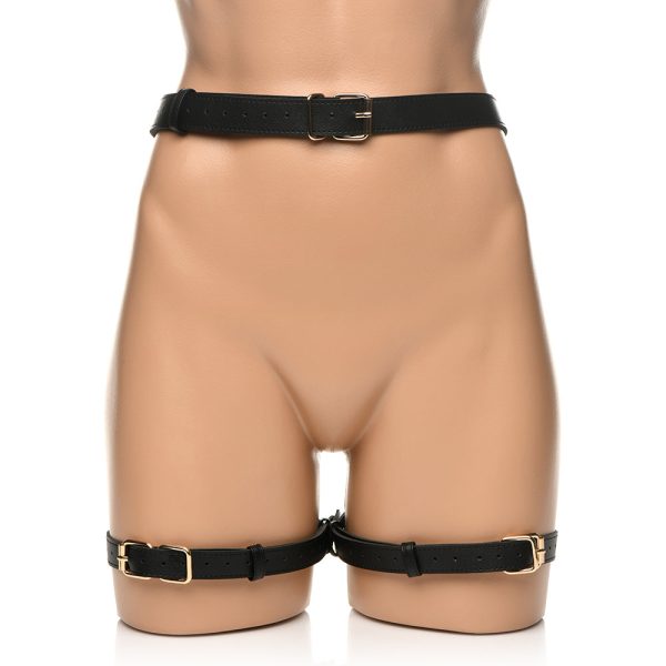 STRICT Bondage Harness with Bows Black XL-2XL - Image 10