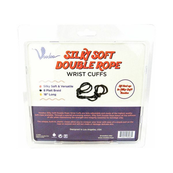 Voodoo Silky Soft Double Rope Wrist Cuffs - Image 3
