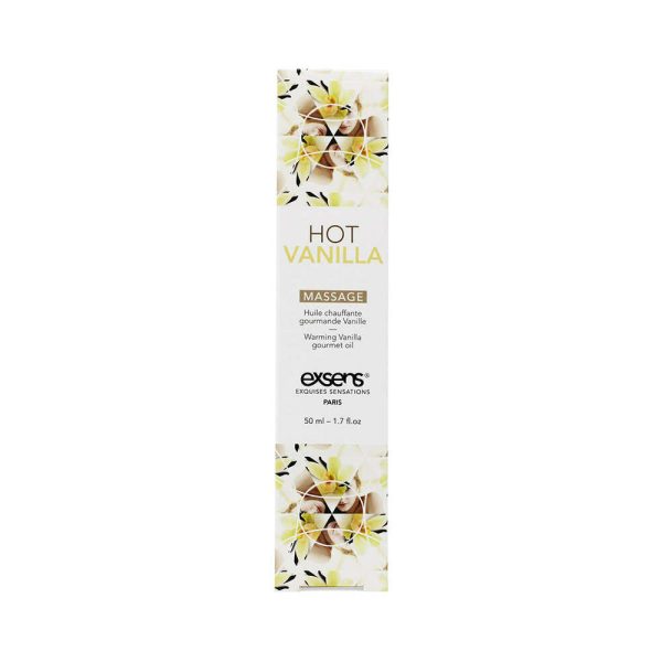 Exsens Warming Massage Oil Hot Vanilla 1.7 oz. - Image 3
