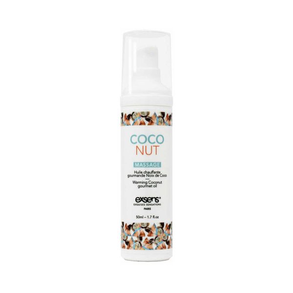 Exsens Warming Massage Oil Coconut 1.7 oz. - Image 2
