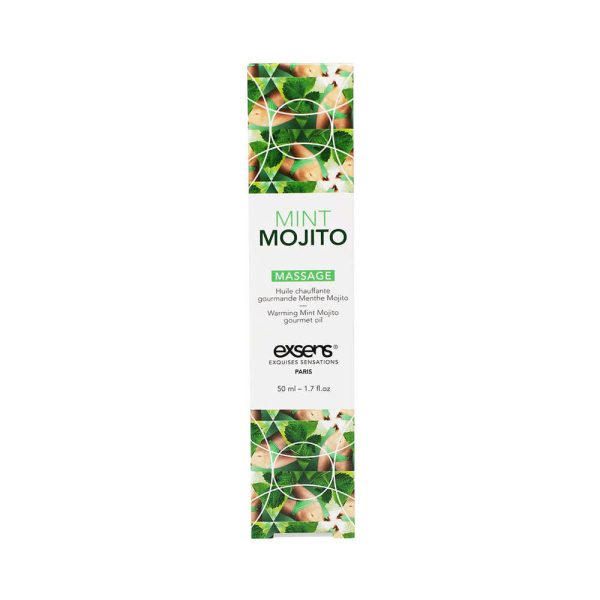 Exsens Warming Massage Oil Mint Mojito 1.7 oz. - Image 3
