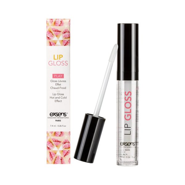 Exsens Hot Kiss Arousal Lip Gloss Strawberry 0.24 oz. - Image 2