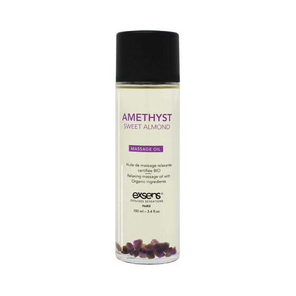 Exsens Massage Oil Amethyst Sweet Almond 3.4 oz. - Image 2