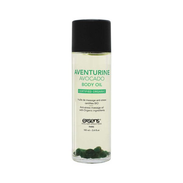 Exsens Body Oil Aventurine Avocado 3.4 oz. - Image 2