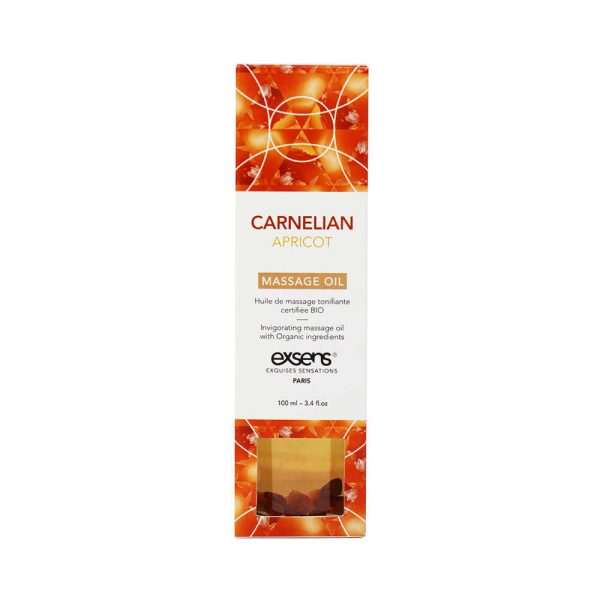 Exsens Massage Oil Carnelian Apricot 3.4 oz. - Image 3